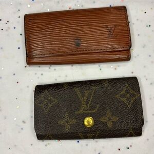 Louis Vuitton Key Holder ( monogram & EPI ) BUNDLE